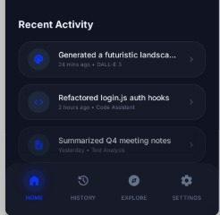 Plataforma SaaS con IA Avanzada — Integración OpenAI GPT-4o & DALL-E - Vista 2